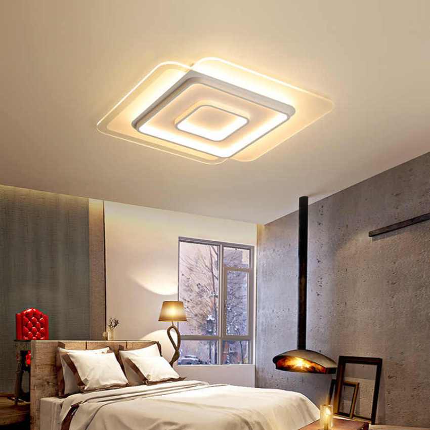 Освещение в спальне с натяжными потолками — как лучше сделать