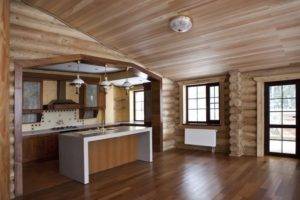 Отделка деревянного дома внутри: технологии, примеры, технические нюансы