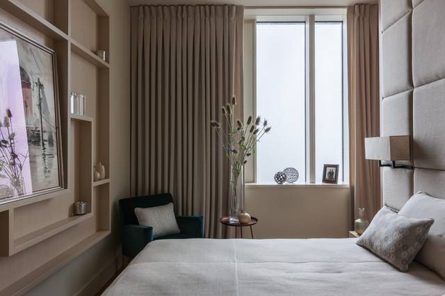 Узкая спальня: максимальное использование пространство со 120 фото-идеями о дизайнеров со всего мира!