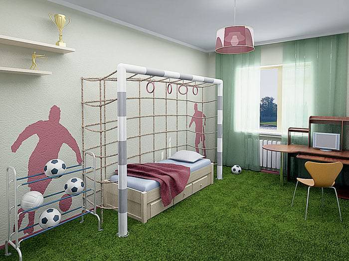 25 идей оформления комнаты для мальчика 5-7 лет