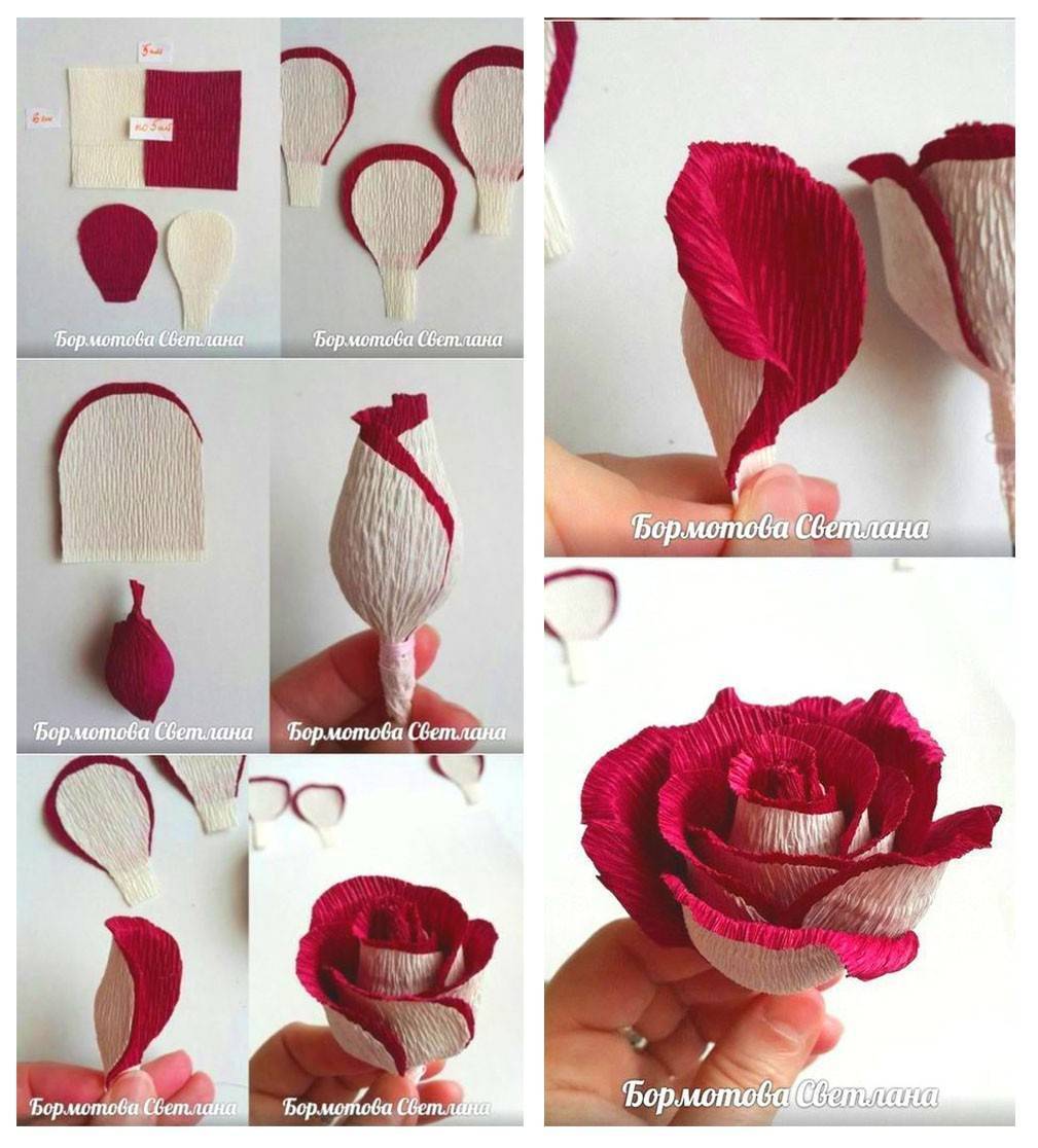 Как сделать розу из гофрированной бумаги своими руками дома с подробной инструкцией и фото. где и как можно использовать розы из гофрированной бумаги | inwomen