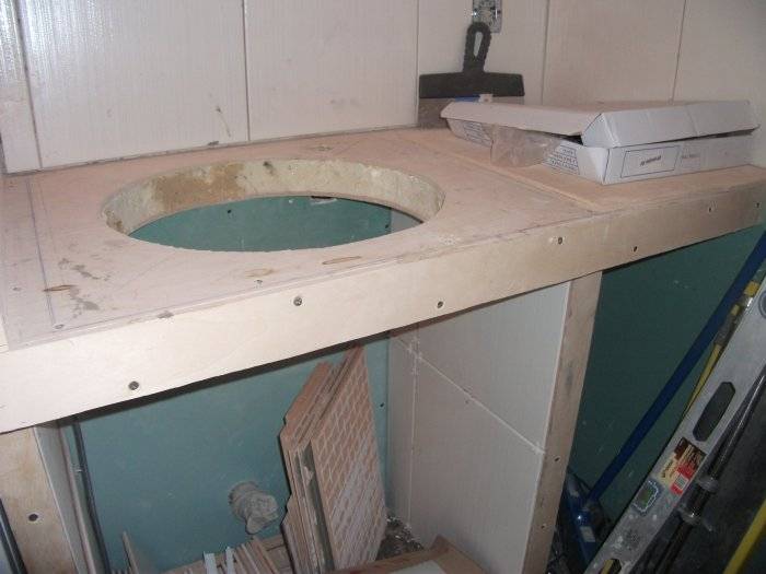 Столешница для ванной комнаты под раковину: секреты выбора