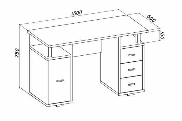 Размеры компьютерного стола (38 фото): стандартная высота и ширина рабочей поверхности, подходят ли под стандарт габариты 60 и 70, 80 и 90 см