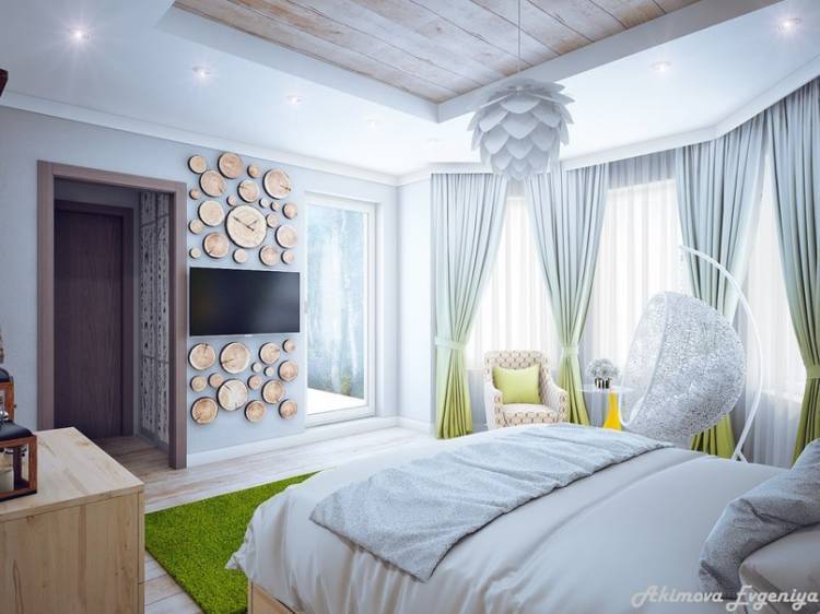 Дизайн окна в спальне — примеры идеального оформления и сочетания с элементами интерьера спальни (100 фото)