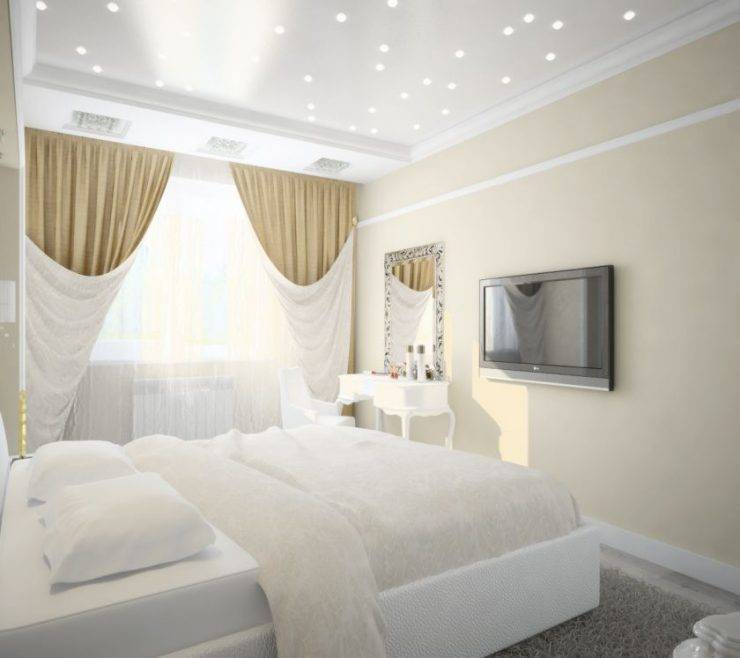 Спальня со светлой мебелью — модный и уютный дизайн (70 фото)