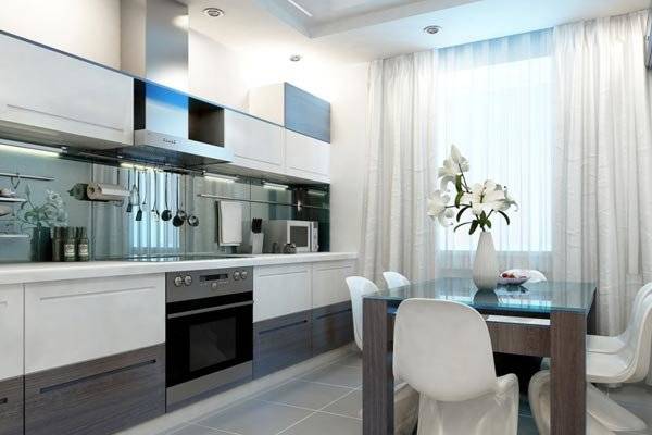 Дизайн кухни-гостиной 14 кв. метров: лучшие идеи с фото