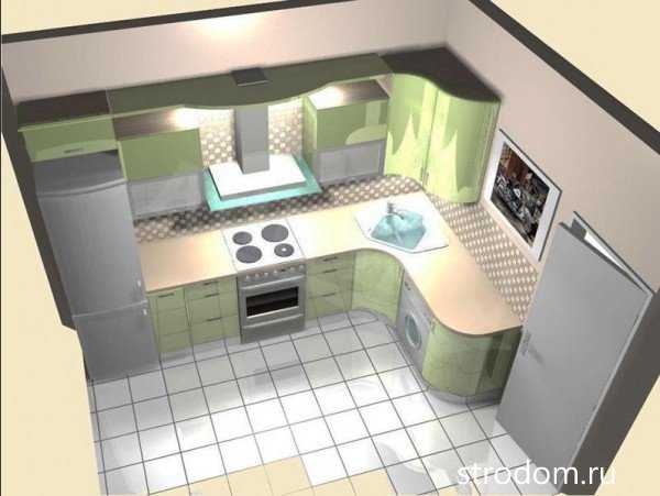 Дизайн кухни 3 на 3 метра — фото примеров оформления интерьера — портал о строительстве, ремонте и дизайне