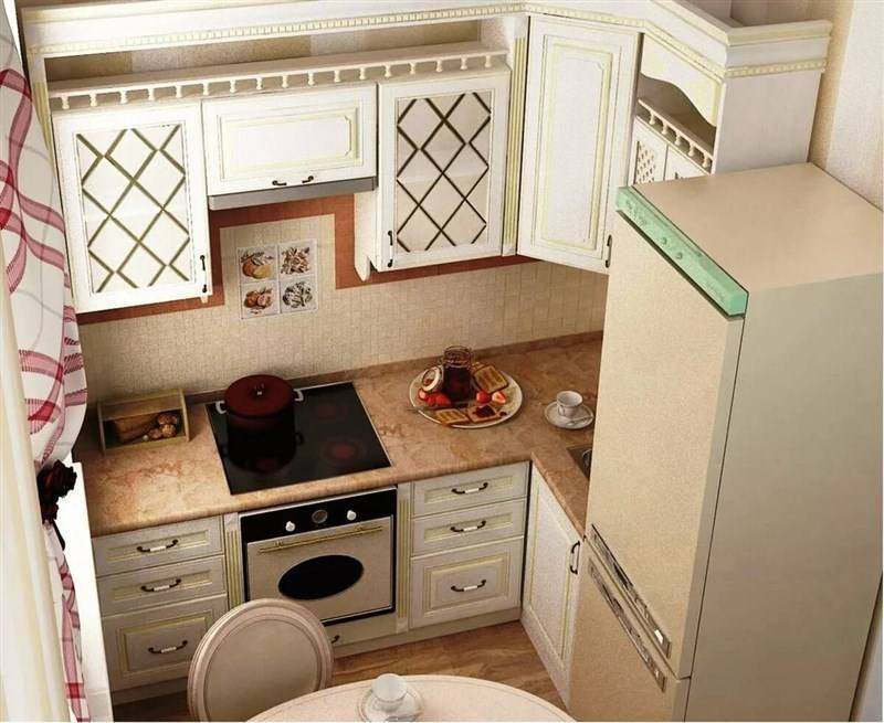 Дизайн кухни в хрущевке – 13 практических решений и 90 фото [2019]