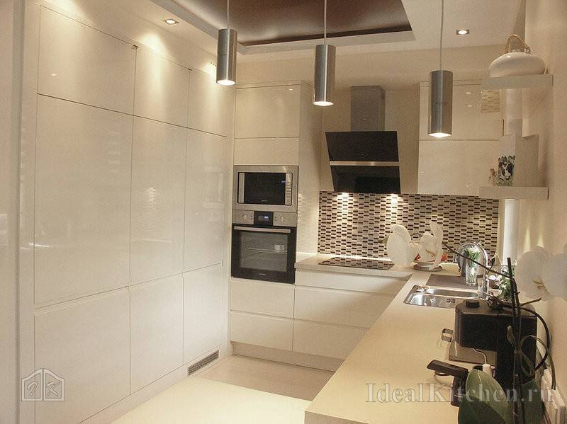 Дизайн кухни 11 кв.м. с вариантами выбора мебели при разной планировке