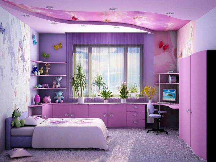 Как украсить комнату для девочки подростка 12 лет: виды дизайна на фото, подбор подходящих вариантов