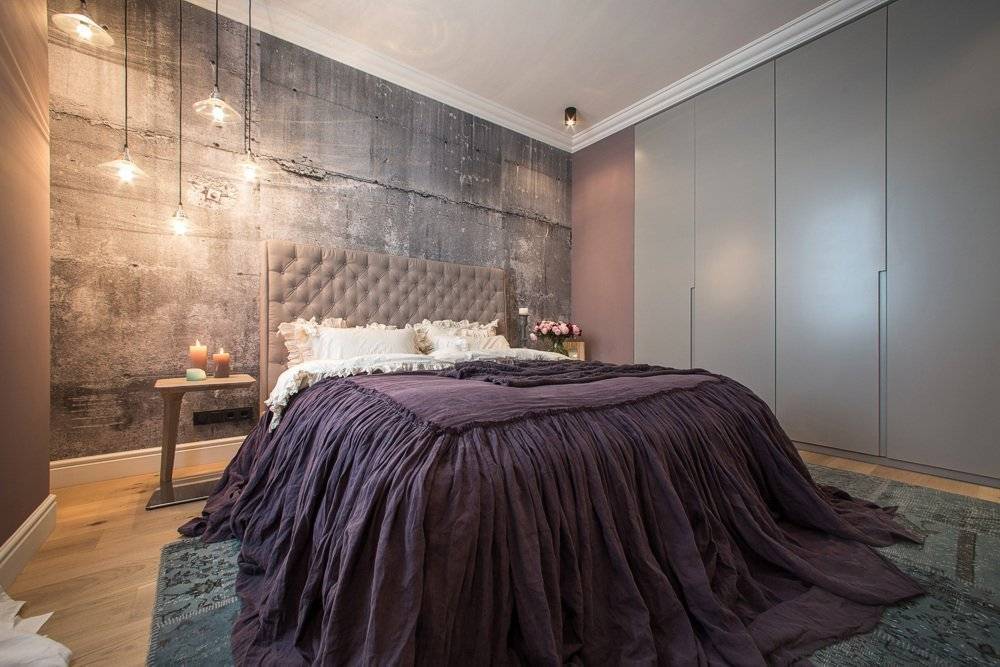 Дизайн спальни в стиле лофт - подробный гайд