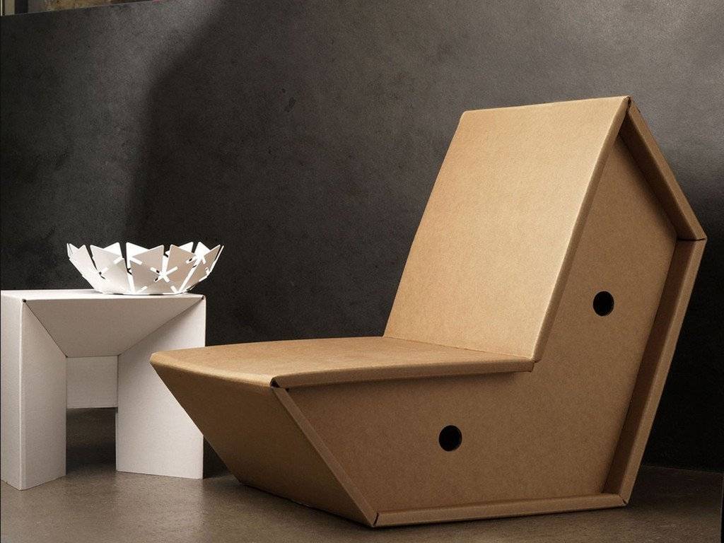 Какую мебель можно сделать из картона
