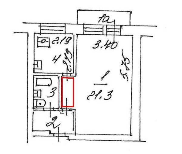 Перепланировка 4 х комнатной квартиры - в хрущевке 504 серии, копэ. возможна ли перепланировка четырехкомнатной квартиры в трехкомнатную?своё