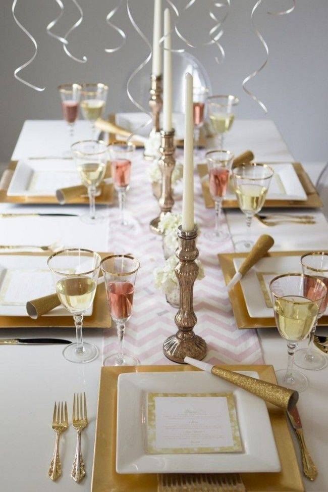 50+ идей сервировки стола на новый год с фото