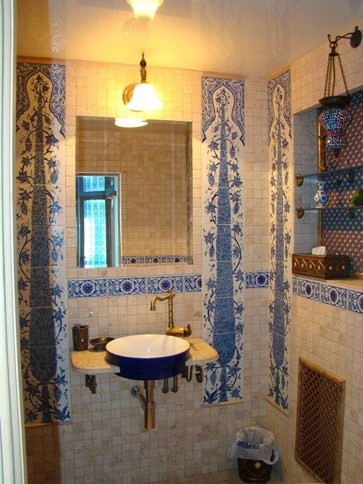 Ванная в арабском стиле: роскошь восточного гарема в вашем доме