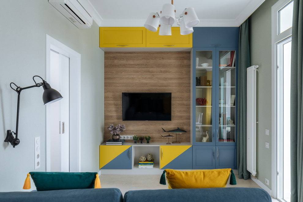 Дизайн стен в гостиной (87 фото): современные идеи отделки стенок, варианты окраски