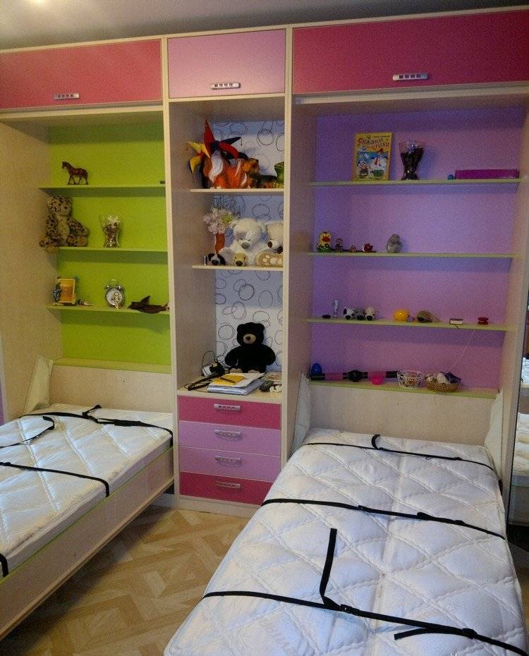 Детская и гостиная в одной комнате — 50 фото интерьеров