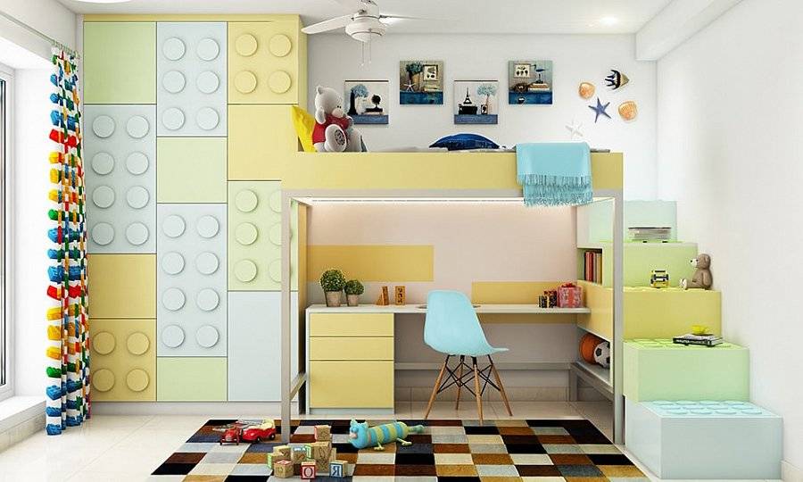 Дизайн мансардной детской комнаты: 55+ современных вариантов, фото в интерьере