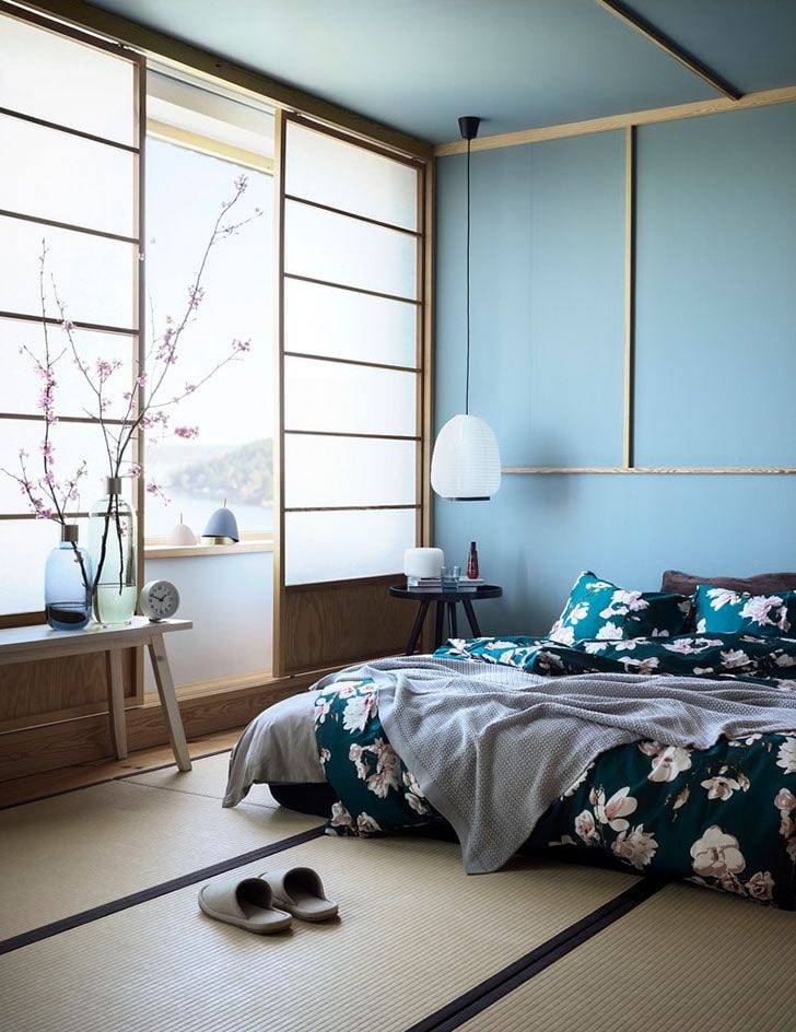Спальня в японском стиле (58 фото): дизайн интерьера комнаты в азиатском стиле, идеи для отделки своими руками