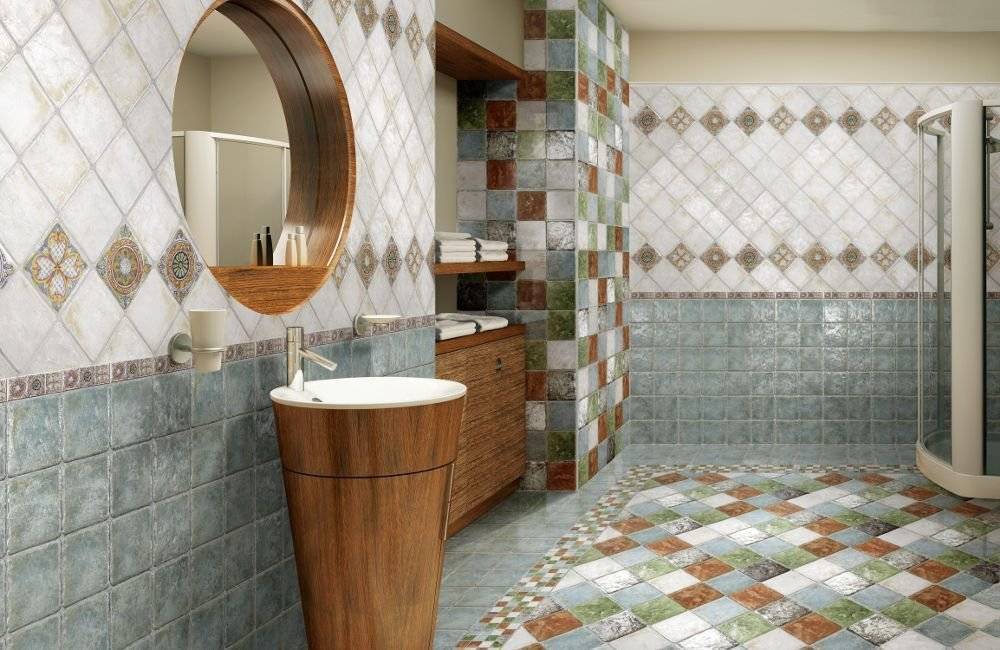 Дизайн плитки для ванной комнаты: 150 фото красивого оформления и сочетания