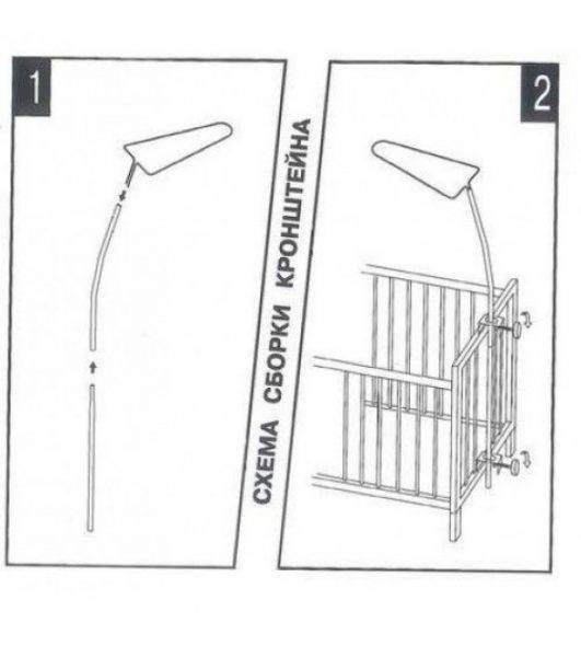 Как повесить балдахин на детскую кроватку: пошаговая инструкция и способы крепления