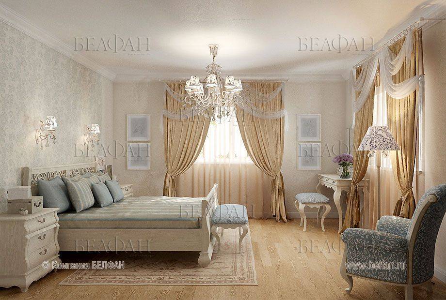 Интерьер спальни в светлых тонах со светлой мебелью: оформления, подбор дизайна и мебели в комнату