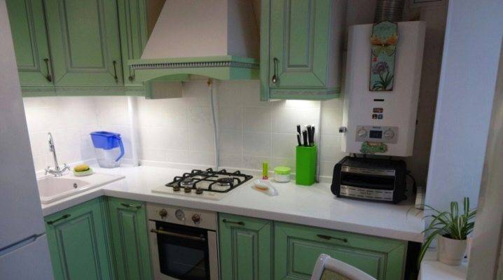 Кухня с газовой колонкой: реальных фото, варианты установки