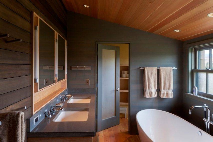 Потолки в ванной комнате (55 фото), варианты дизайна потолков в ванной
