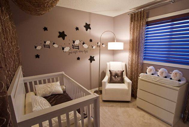 Комната для новорожденного: дизайн интерьера, 63 фото-идеи оформления