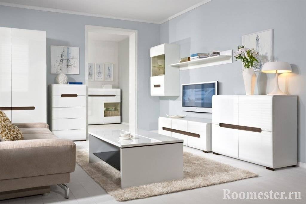 Белая мебель: 90 фото вариантов использования в современном и классическом стиле