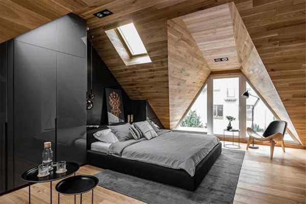Спальня в мансарде: обустройство и дизайн