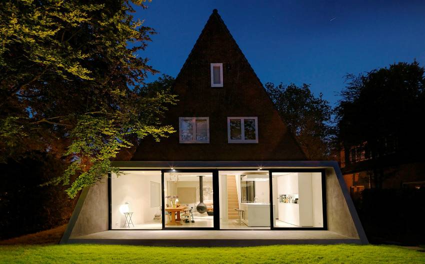 Проекты домов с панорамными окнами