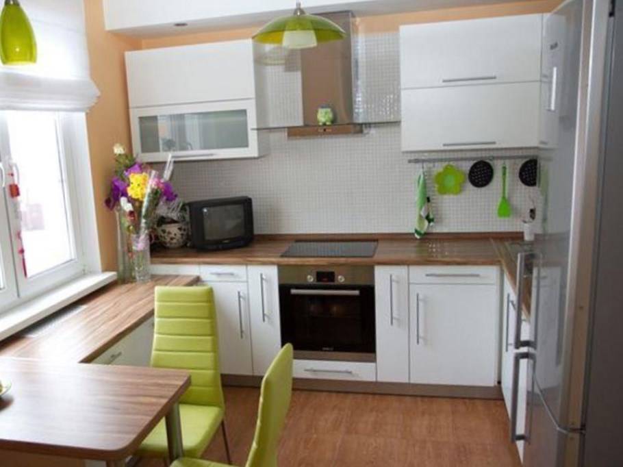 Нехитрые правила разных вариантов расстановки мебели на кухне