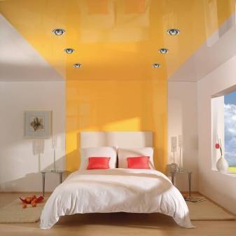 Оранжевая спальня – комната в солнечных тонах