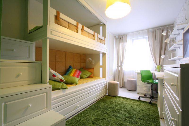 Детская 12 кв. м.: 130 фото дизайна спальни для детей и подростков