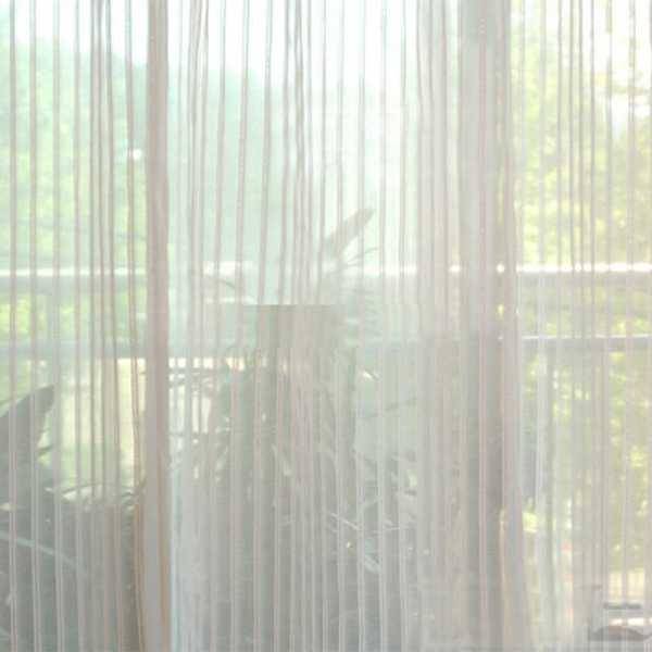 Нитяные шторы в интерьере квартиры. правила подбора + фото | окно у дома