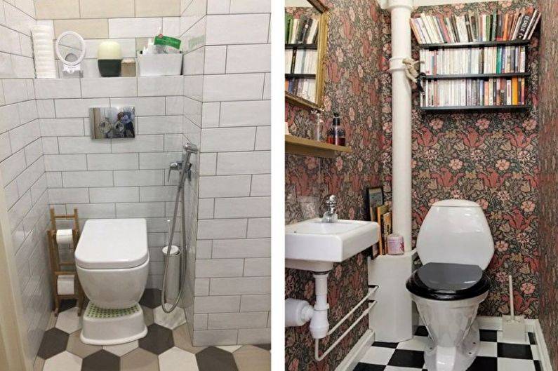 Дизайн туалета в квартире – фото и видео различных стилей