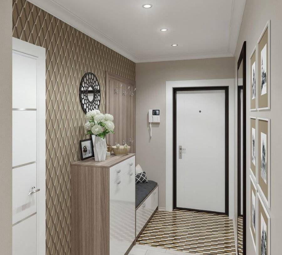 Дизайн коридора в квартире, приемы - фото примеров