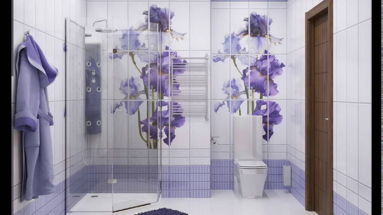 Отделка ванной комнаты пластиковыми панелями (50 фото): ремонт стен в ванной своими руками