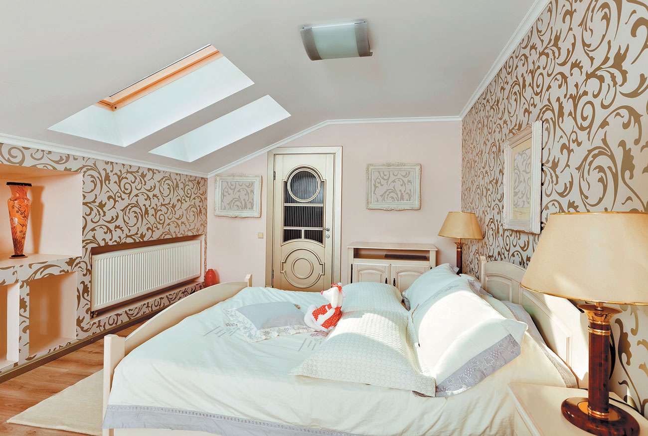 Дизайн и идеи для отделки спальни на мансарде, примеры готовых решений оформления