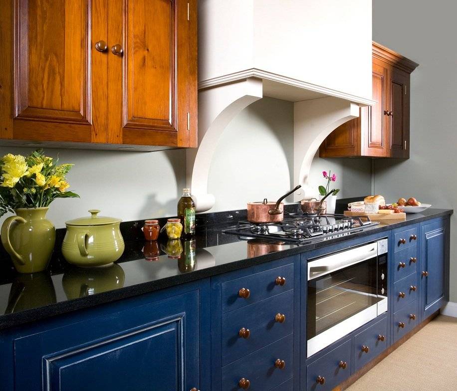 Дизайн синей кухни, как оформить кухню в синем цвете, идеи