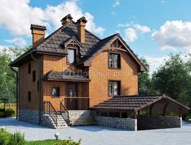 Проекты одноэтажных домов и коттеджей под одной крышей с гаражом, фото, цены в москве