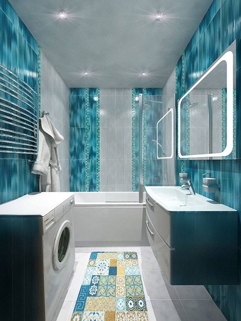 Бирюзовая ванная комната: идеи | ремонт и дизайн ванной комнаты