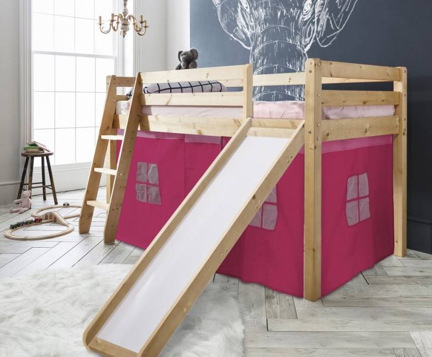 Кровать с горкой: обзор интересных моделей и стильных идей для детей всех возрастов (125 фото)