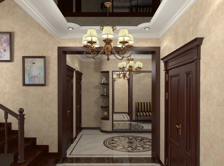 Дизайн прихожей в частном доме (90 фото): идеи в интерьере, отделка стен и оформление лестницы, планировка маленькой прихожей с окном
