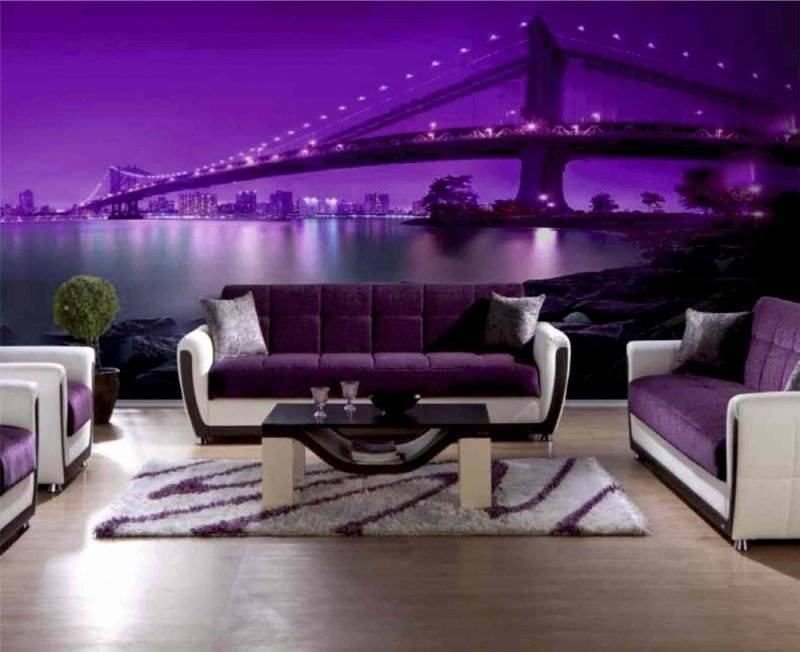 Сиреневые диваны: угловые и прямые в интерьере. дизайн комнаты с диваном сиреневого цвета. подбор чехлов, подушек и штор