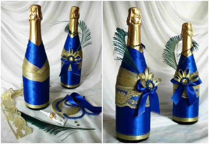Когда открывают шампанское со свадьбы: зачем нужны две бутылки шампанского