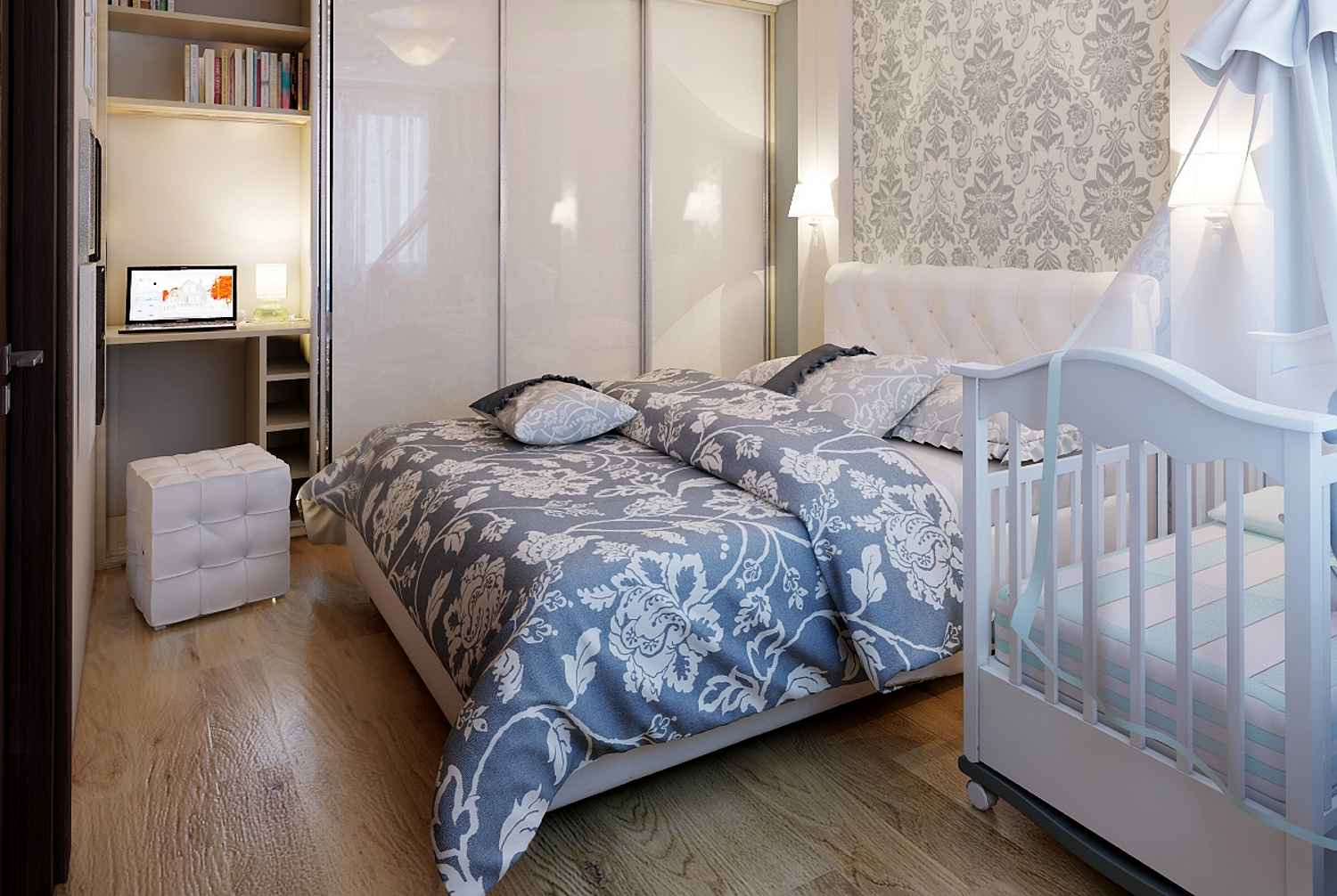 Спальня и детская в одной комнате: идеи зонирования и способы совмещения с фото-примерами