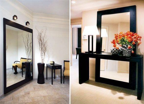 Зеркало в интерьере - использование в современном дизайне (150 фото)