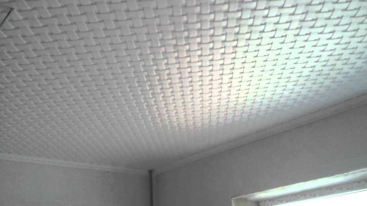 Как клеить потолочную плитку по диагонали (ромбом)